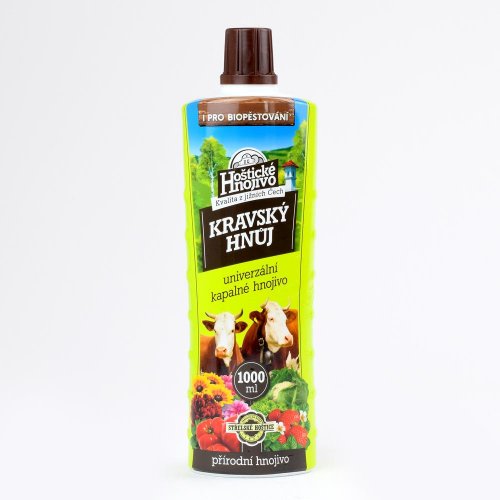 Hoštické kvap.kravský hnoj kvap.1l