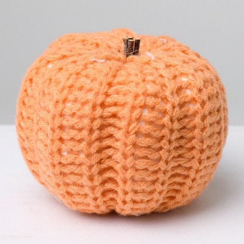 Tekvica látková oranž. 8x8cm