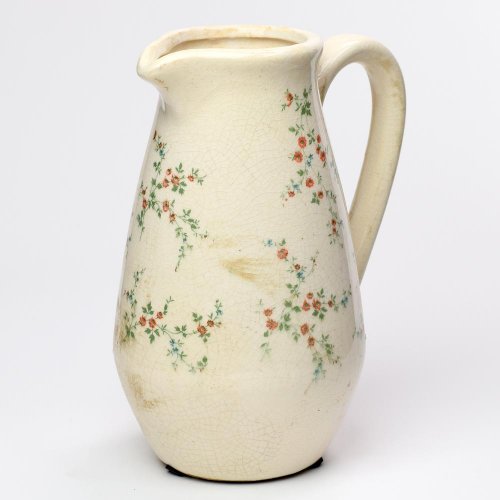 Džbán s uchom keramika vzor kvety 16,5x12,5x22cm super cena