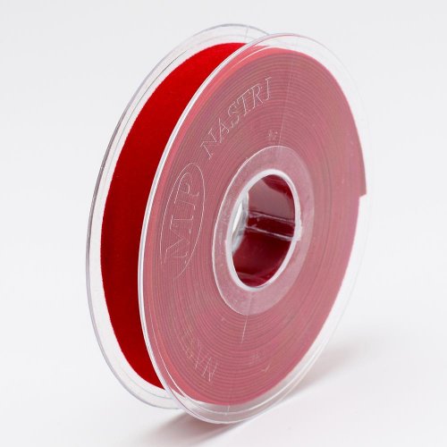 Stuha zamat 15mmx7m červená