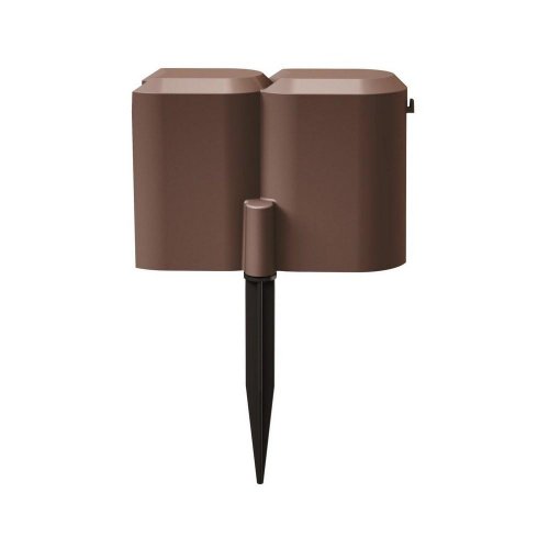 Ipsp palisáda záhradná snail proti slimáková hnedá 190x190xv11,6cm