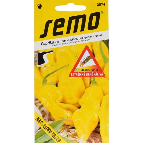 Paprika bhut jolokia yellow 15s