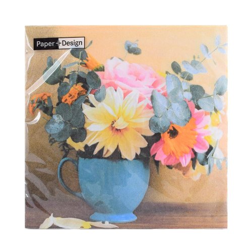 201817 servítky bouquet amour 33x33cm