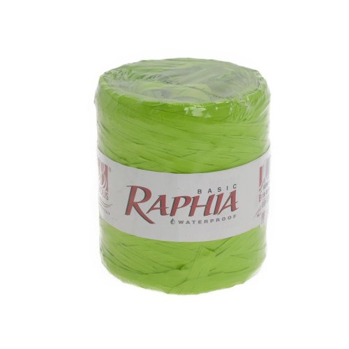 Raphia svetlo/zelená 100mm/200m