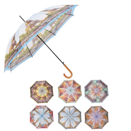 Dáždník city 6ass db7250670