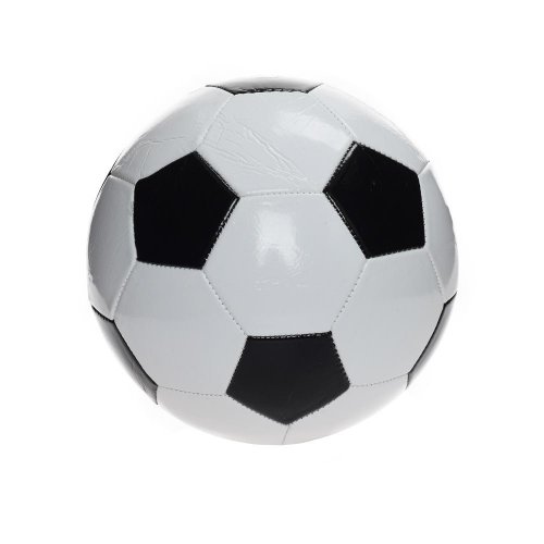 Lopta futbalová čier/bie