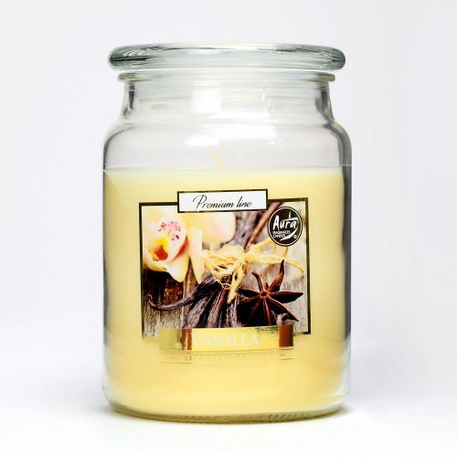 Voň.v skle s vrchn vanilka/snd99-67/ 500gr 15cm