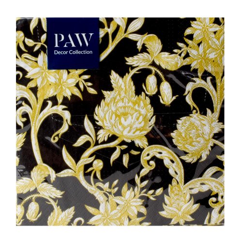 Sdl131300 servítky baroque flowers 3vrs/33x33cm 20ks