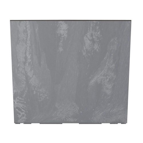 Duc600te hrantík+vklad vysoký urbi case beton effect tm.sivý 58x18xv49,8cm - Umelé kvety
