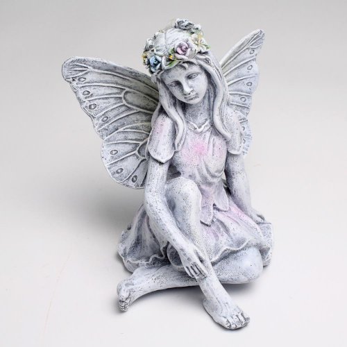 Víla led šedá poly 15.5*15*17.5 cm - Veľkonočné ozdoby