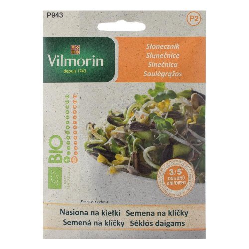 Bio slnečnica na klíčky 20g