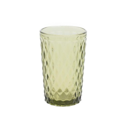 Pohár sklo 8x12,5cm zelený
