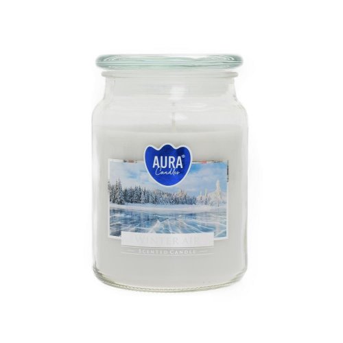 Voň.v skle s vrchn. zimná krajina /snd99-375/ 500g