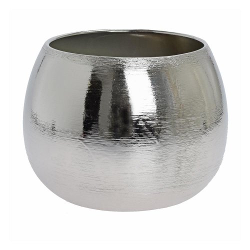 Obal keramika 22x16cm strieborný