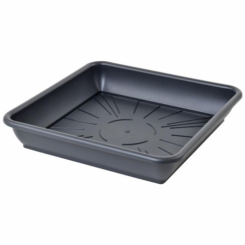 Miska pod kvetináč  quattro antracit 30cm