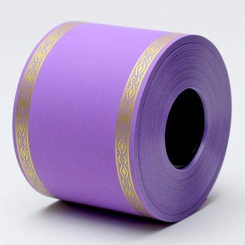 Stuha smútočná lila 75mmx50m *42833 - Vianočné dekorácie