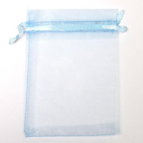 Vrecko satén 9cmx12cm sv modre