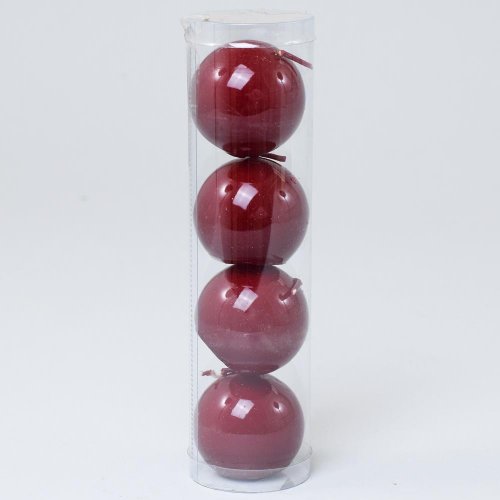 Guľa 45 v tube bordo - Umelé kvety