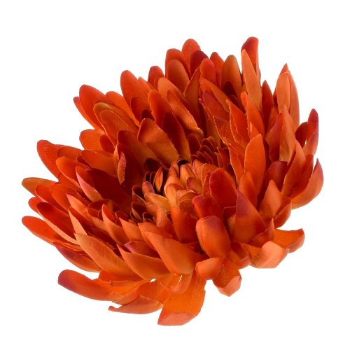 Hlava chryzantéma tm.tehlová 15cm bal:12ks