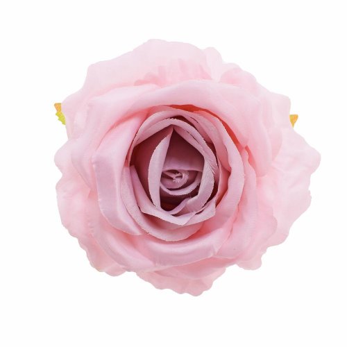 Hlava ruža bledo-ružová priem:10cm bal:12ks