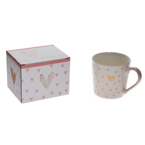 Šálka porcel. mix 390ml *6088