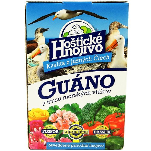 Hoštické guano granulované 1kg 12/k.