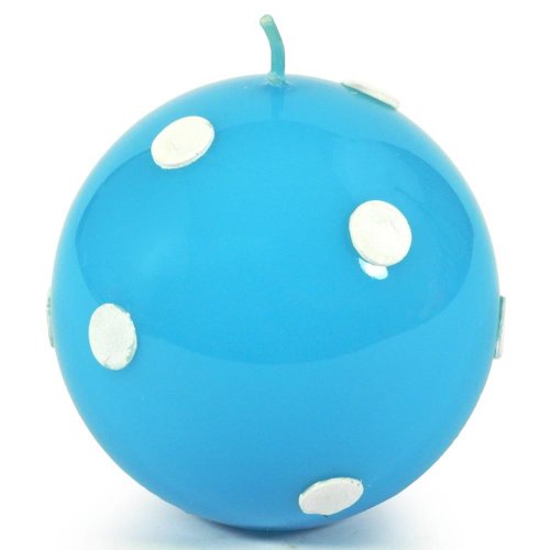 Bodky guľa 80 modrá