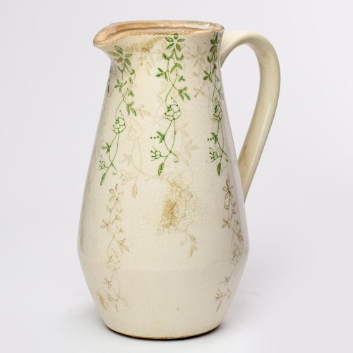 Džbán s uchom keramika vzor zelený 20x14,5x25,5cm super cena