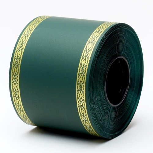 Stuha smútočná tm zelená 75mmx50m *42838 - Vianočné dekorácie