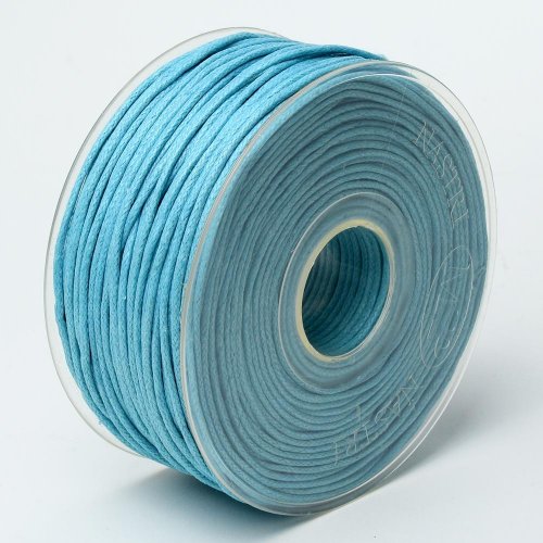 Šnúrka bavlna 2mmx100m  sv modrá