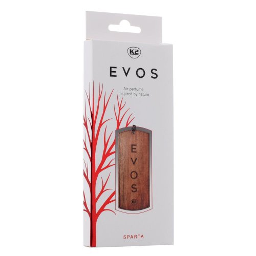 Pevná cena k2 evos sparta - drevená vonná visačka