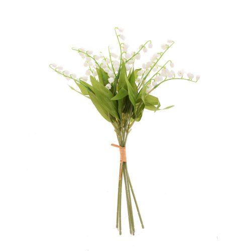 Kytica konvalinky biele 33cm - Umelé kvety