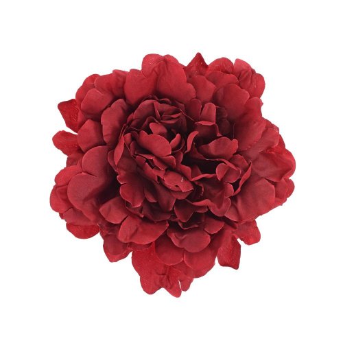 Hlava pivonka bordová 13cm - Umelé kvety