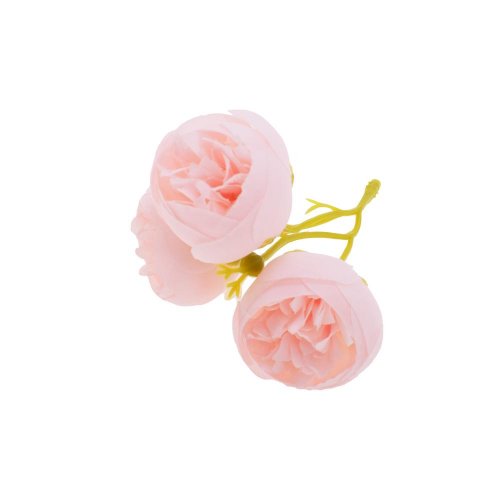 Hlava ranunculus ružový 3-puky 3cm