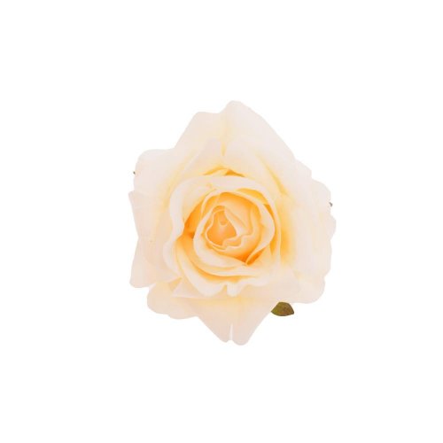 Hlava ruža krémová 6cm