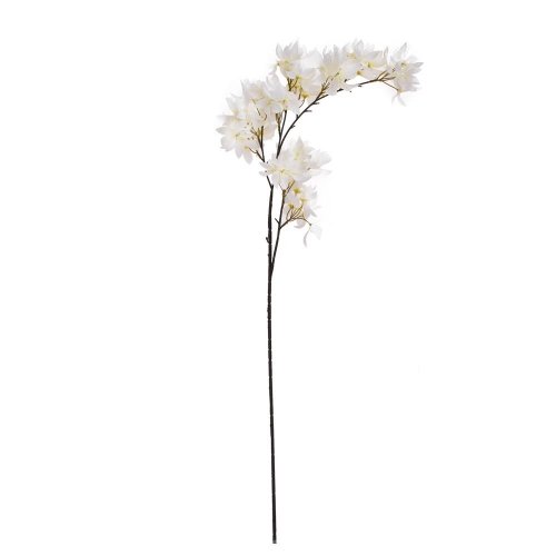 Konár biele kvety 94cm - Umelé kvety