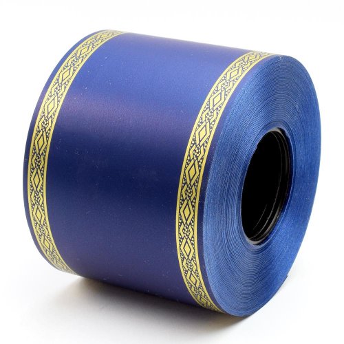 Stuha smútočná modrá 75mmx50m*42826