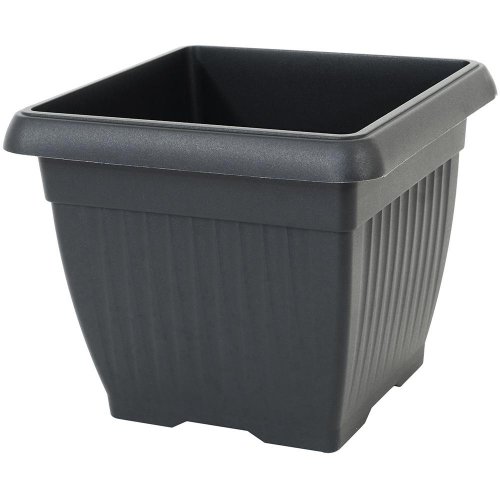 Dkwt37 kvetináč kwadrat terra grafit 37x37xh30cm/25,2l