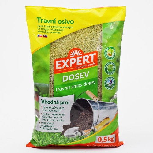 Expert - trávna zmes dosev 500g 30/k.