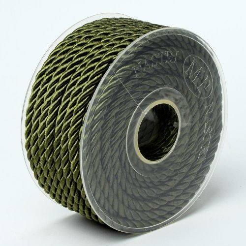 Šnúrka 5mmx15m olivová