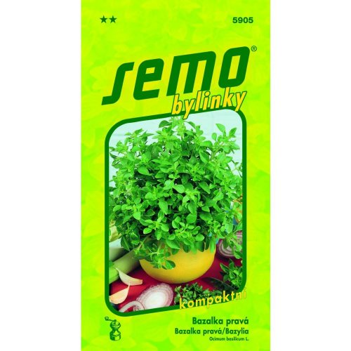 Bazalka compakt 0,8g - Umelé kvety