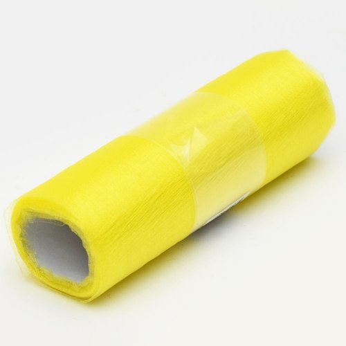 Organza rolka 16cmx6m farba 37 žltá
