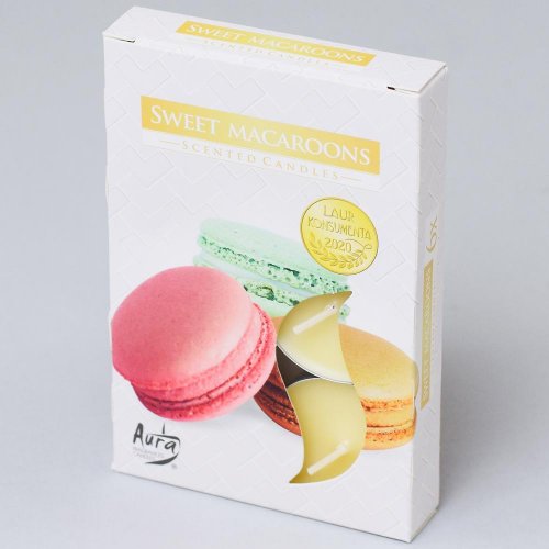 Čajové voňavé/6 makrónky