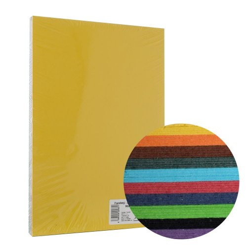 Pevná cena školský kartón a3 225g mix 5x10 farieb 50ks