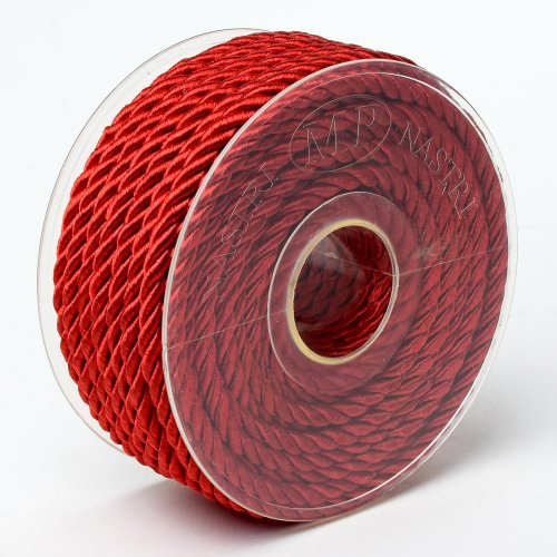 Šnúrka  5mmx15m červená - Vianočné dekorácie