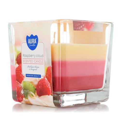 Voň.v skle trikolóra malin.oblak /snk80-/ 170gr