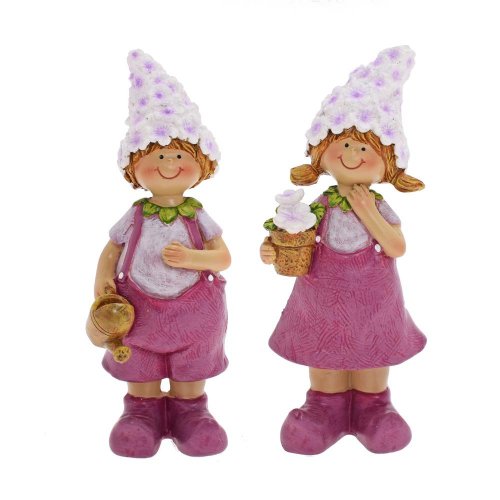 Deti ružovo-fialové mix/2 poly 5,5*5*15,5cm