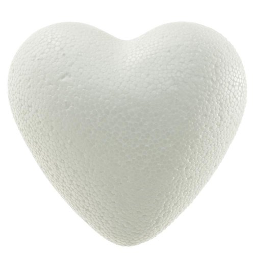 Polystyrén srdce plné 80mm/500/