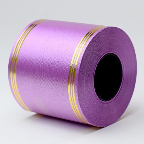 Stuha smútočná lila 80mmx50m *38783