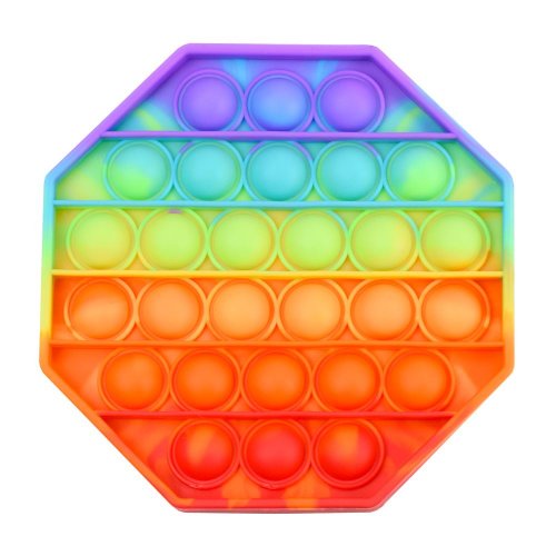 Antistresová pukacia podložka osemhran 45g 12cm